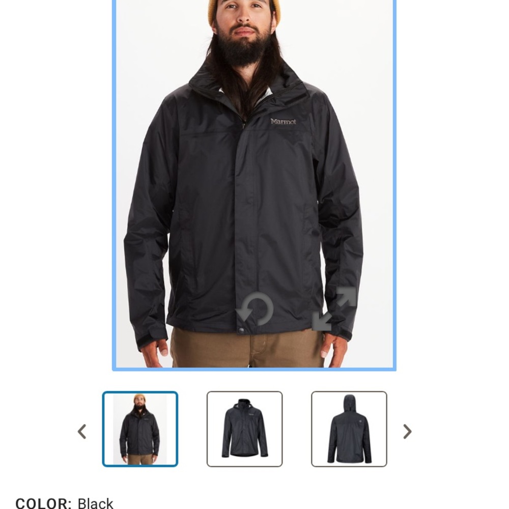 Marmot precip jacket new with tags in packaging